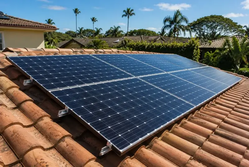 Installation de panneaux solaires à Laiz